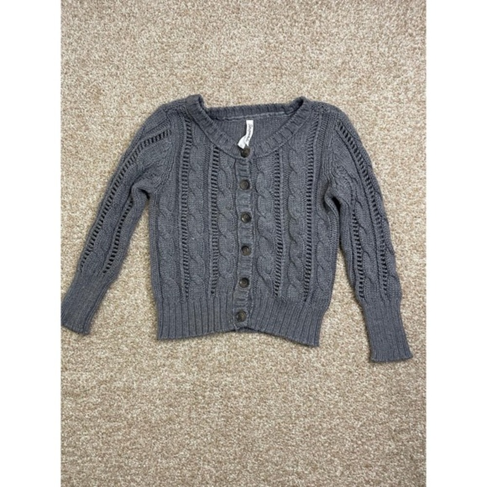 Aeropostale Women's Button Up Cardigan Size M‎ Gray